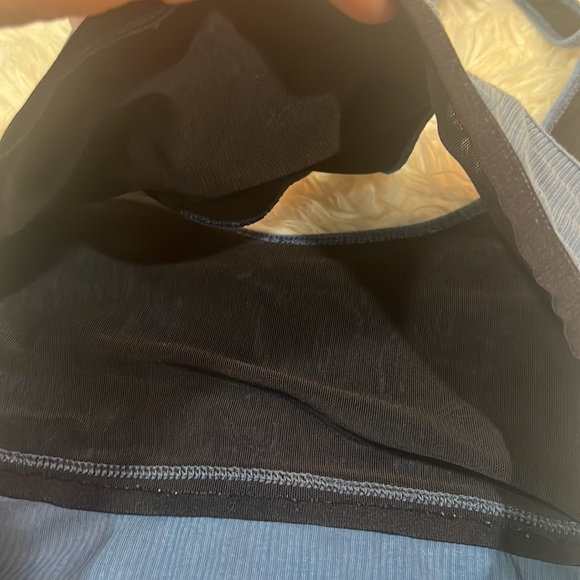 Washed blue Free People Movement ribbed workout top - Picture 8 of 8